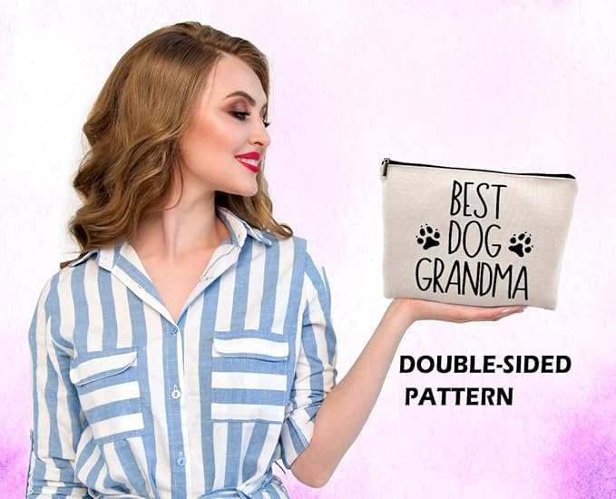 Dwept Best Grandma Cosmetic Case, Toiletry Bag - Makeup Bag for Women