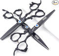 6/7/8/9-inch professional hair clipper set(6+7 inches,3 pieces)