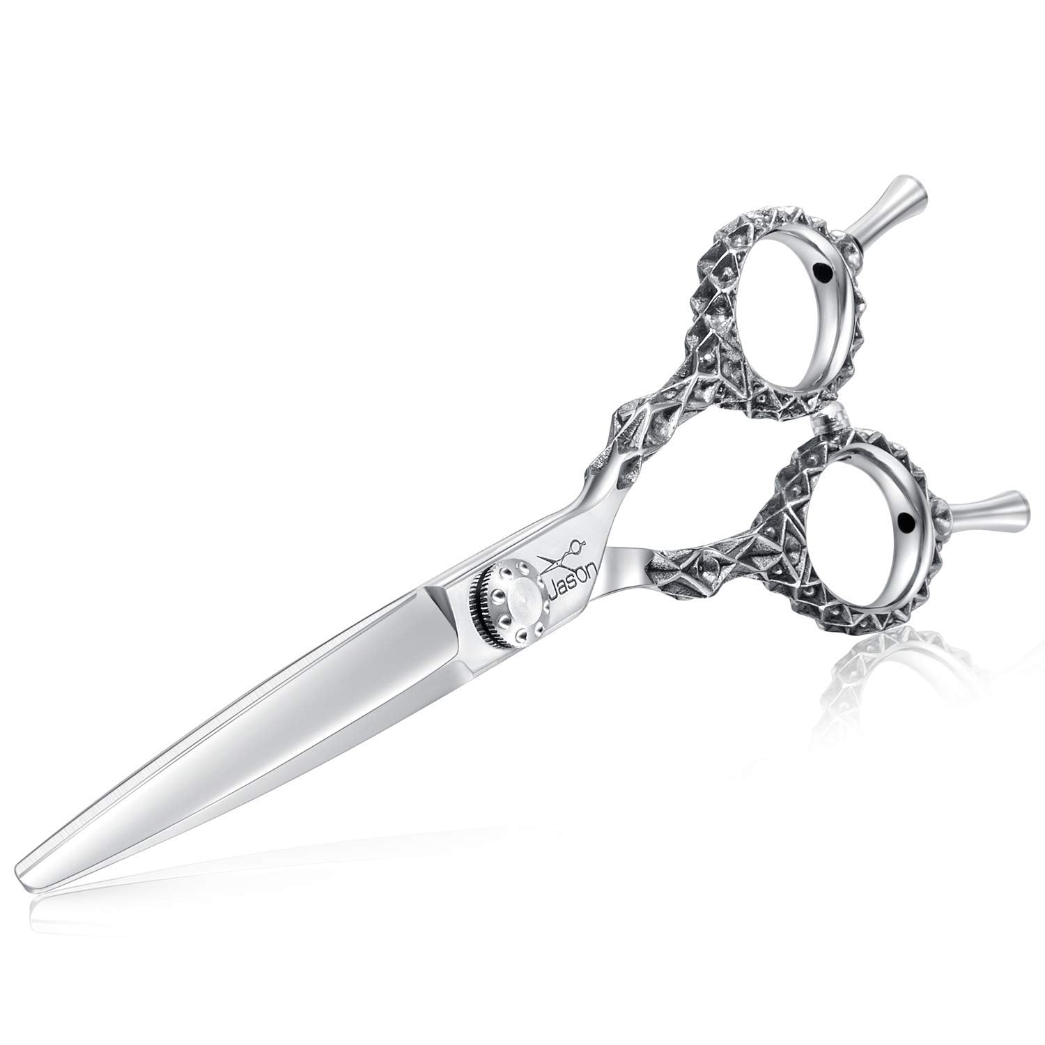 JASON Hair Cutting Scissors Shears - 6" Professional Barber Scissor