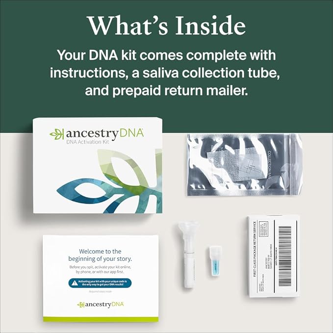 Personalized Genetic Results, DNA Ethnicity Test, Find Relatives, Heritage, Origins & Ethnicities, Family History, Complete DNA Test, 3600+ Regions and Journeys, Top Selling, Ethnicity Reports