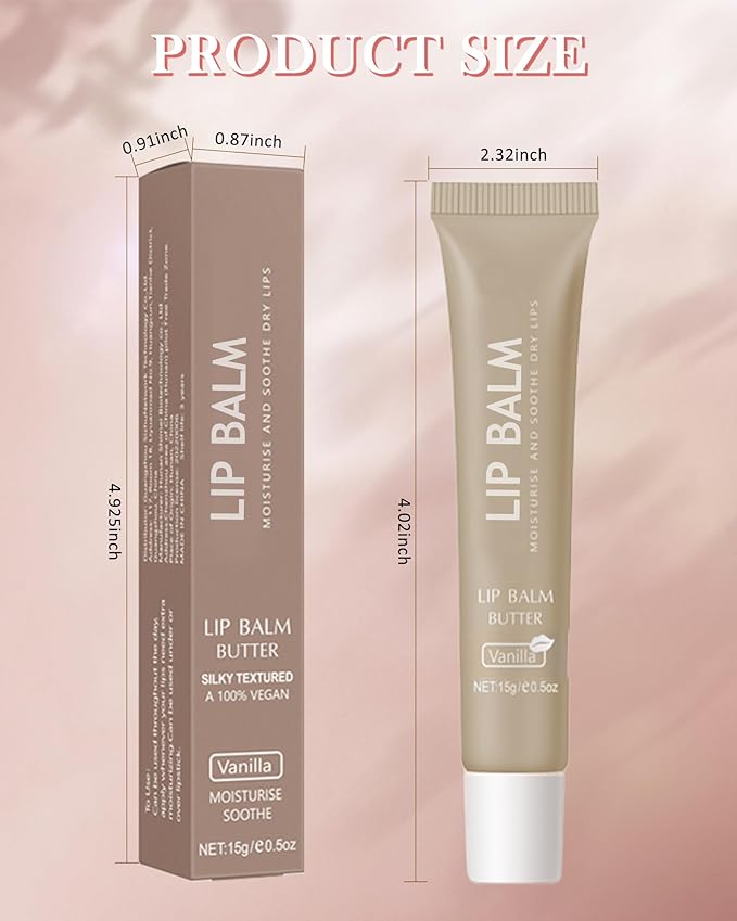 Lip Balm Butter Brown Sugar, Yummy Lip Gloss Oil, Lip Treatment Lipgloss