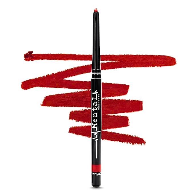 Creamy Red Lipliner – High-Pigment, Non-Drying, No Fade or Feather Formula