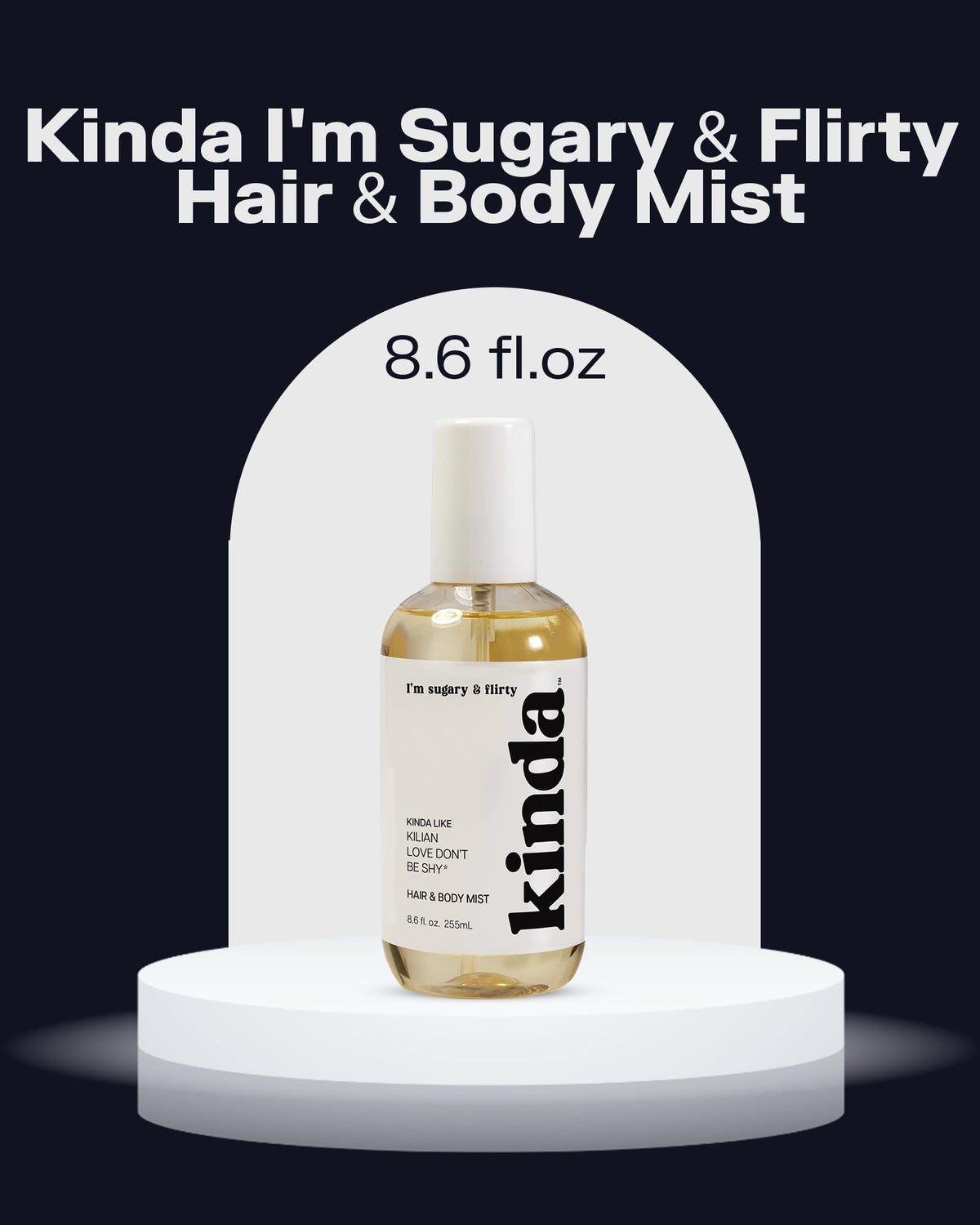 PB ParfumsBelcam KINDA I’m Sugary & Flirty Hair & Body Mist – Our Version of Kilian Love Don’t Be Shy – Sweet Floral Scent with Neroli, Bergamot & Orange Blossom, Gifts for Women, 8.6 fl.oz