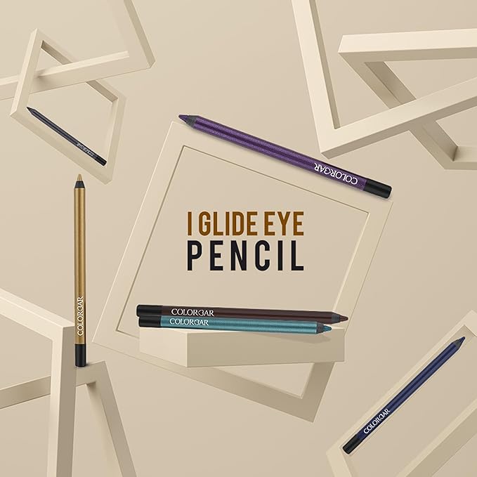 Colorbar I-Glide Eye Pencil - Long Lasting Eyeliner Pencil - Waterproof and Smudge-Proof - Green - 003 Jaded - 0.03 oz