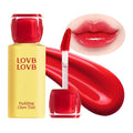 LOVB LOVB Pudding Glow Korean Lip Tint | Natural Lip Stain | Gloss to Stain | Long-Lasting & Non-Sticky | Lightweight Lip Tint | 0.14 oz. (01 RED BERRY)