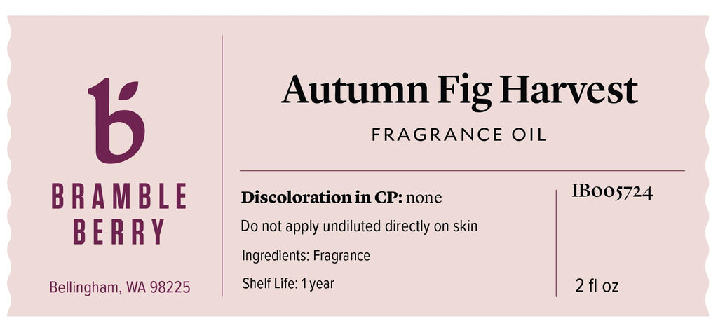 Brambleberry Autumn Fig Harvest Fragrance Oil | for Soap, Candles & Lotion
