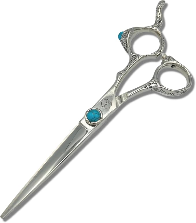 Shihan Shears 6" Hair Shears - VG-10 Japanese Steel - Professional Grade for Stylists and Barbers - Zen Scissors Line (Cutting)