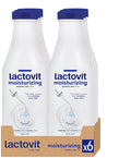 Lactovit | Moisturizing Body Wash | Hydrating Shower Gel | 6 x 600 ml