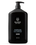 Black Wolf Moisturizing Body Wash for Men, Sandalwood - Hydrating Bodywash
