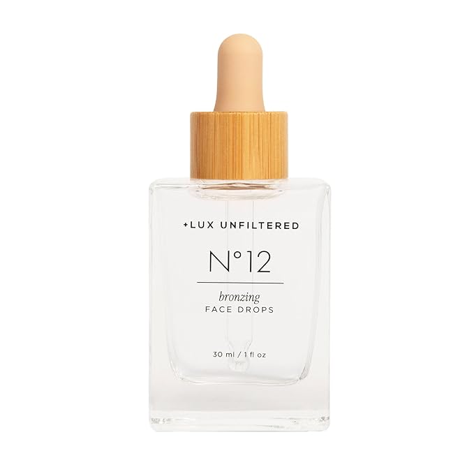 + Lux Unfiltered - N°12 Sun Struck Bronzing Face Tanning Drops - Classic