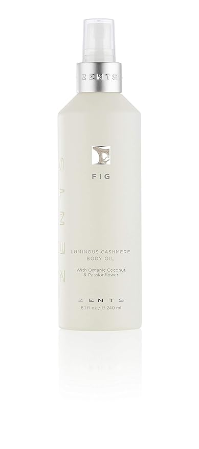 Zents Luminous Cashmere Body Oil (Fig Fragrance) 8 fl oz