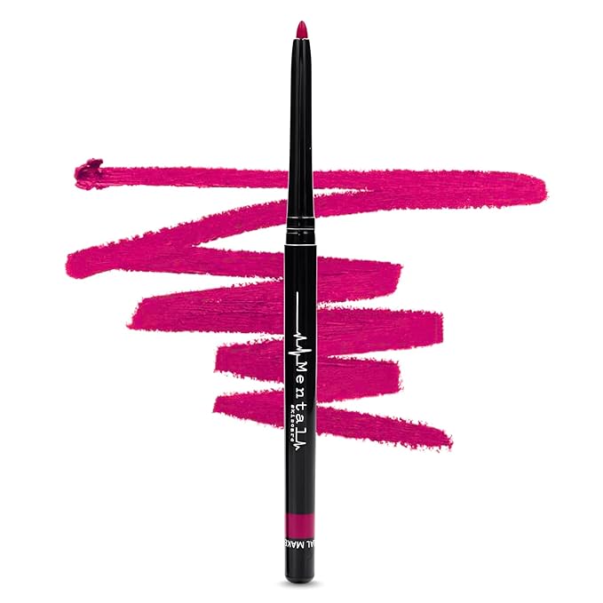 Hot Pink Lipliner – High-Pigment, Non-Drying, No Fade or Feather Formula