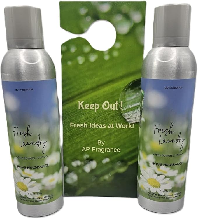 Belfair Oaks 2X Fresh Laundry - Air Freshener Spray - Concentrated Room & Fabric Freshener, 6 oz