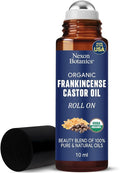 Organic Castor Oil and Frankincense Eye Roller for Under Eye Bags - 10 ml