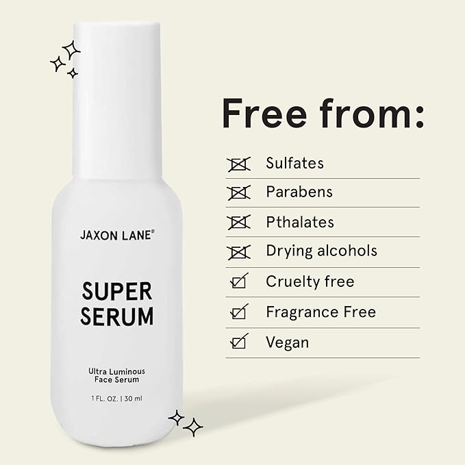 JAXON LANE Super Serum Korean Face Serum for Men, 4 Pack