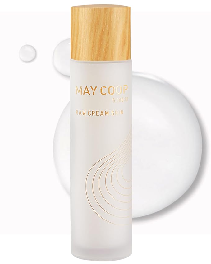 MAY COOP Cream Skin Toner for Face | 2-in-1 Toner & Moisturizer for Deep Hydration | 85% Maple Sap, Lightweight Essence, Softening, Nourishing | Korean Skincare, Vegan, Clean Beauty, 3.71 fl.oz.