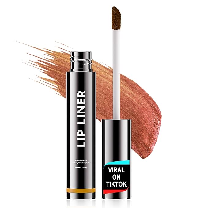 OETUIOW Lip Liner Stain Moisturizing & Enhancing Complexion for All Skin Types Women, Waterproof & Long-Lasting, Create A Natural Lip Color (Nude)