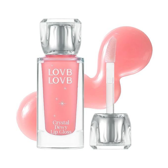 LOVB LOVB Crystal Dewy Lip Gloss 0.17 oz. 01 PINK DOLPHIN