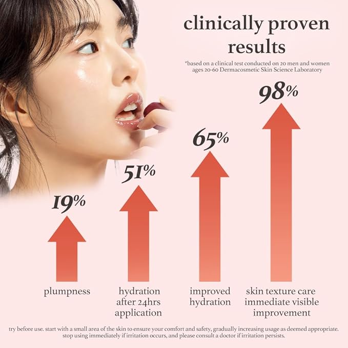 NOONI Korean Lip Oil - Appleginseng - Plumping & Hydrating Tinted Lip Gloss