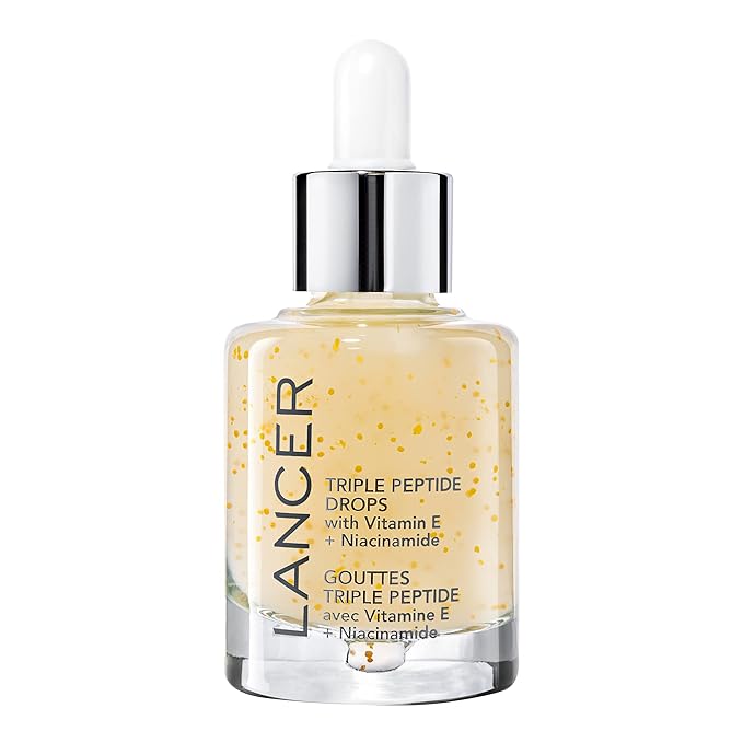Lancer Skincare | Triple Peptide Drops | Peptide Serum | 1fl oz