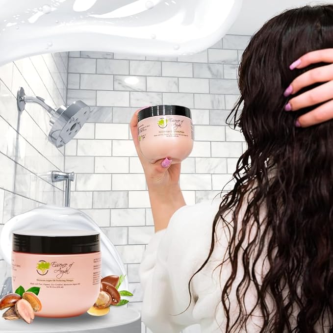 Essence of Argan Hair Care – Hydrating Shampoo, Repair Masque & Nourishing Conditioner (Masque)