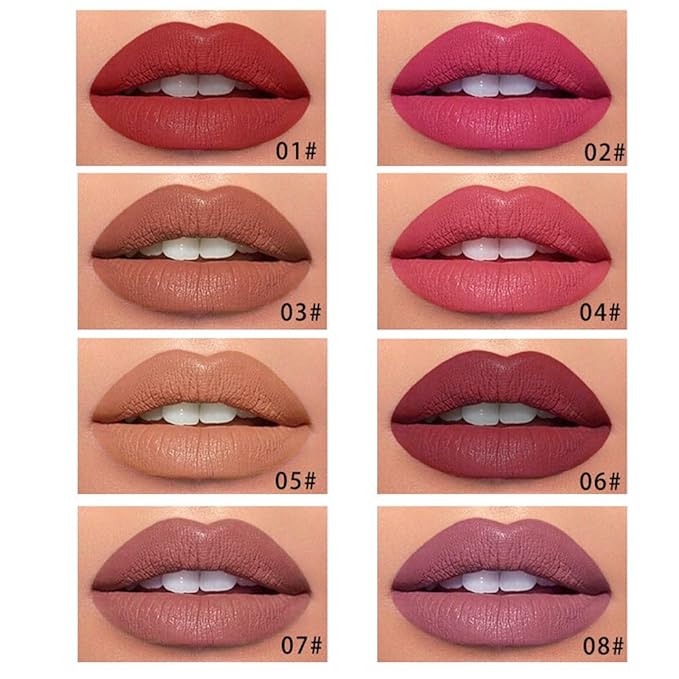 Kaely 2Pcs Rose Pink Longwear Liquid Lip Liner Waterproof, 24 Hour Long Lasting Lip Liner Stain Marker Pen, 2-in-1 Matte Semi Permanent Lipliner & Lipstick, Vegan & Cruelty-Free, 02+04
