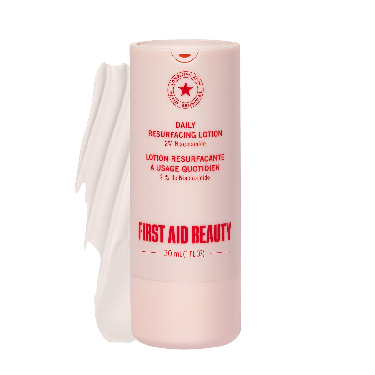 First Aid Beauty Daily Resurfacing Lotion with 2% Niacinamide, 1 oz