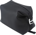 Onbagway 6"x9.84" 4.5L Silicone Toiletry Bag, Black