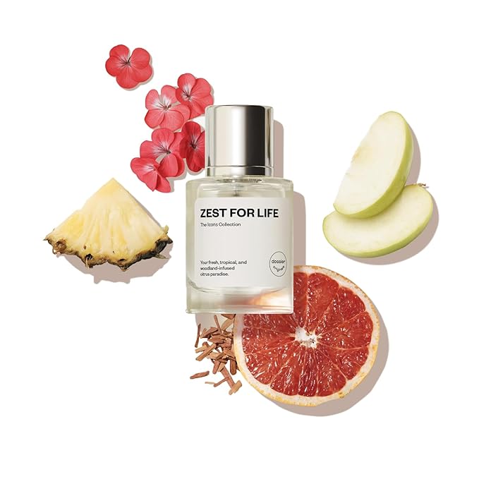 Dossier - Originals - Zest for Life - Eau de Parfum - Long-Lasting Bright Citrus Fragrance - Unisex - 1.7 fl oz (50ml)