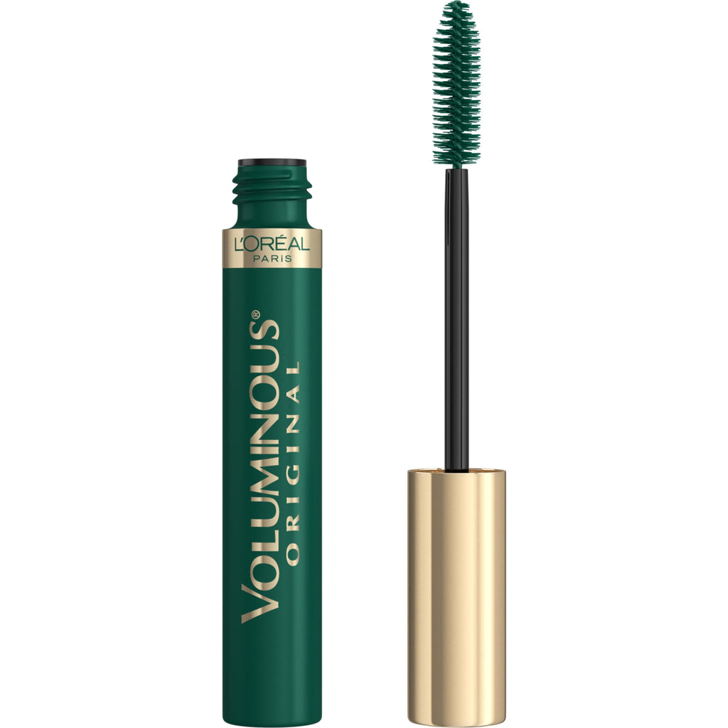 L’Oreal Paris Original Voluminous Mascara, Building Mascara Volume and Length Formula, Washable, Deep Green, 0.26 Fl Oz., 1 Count