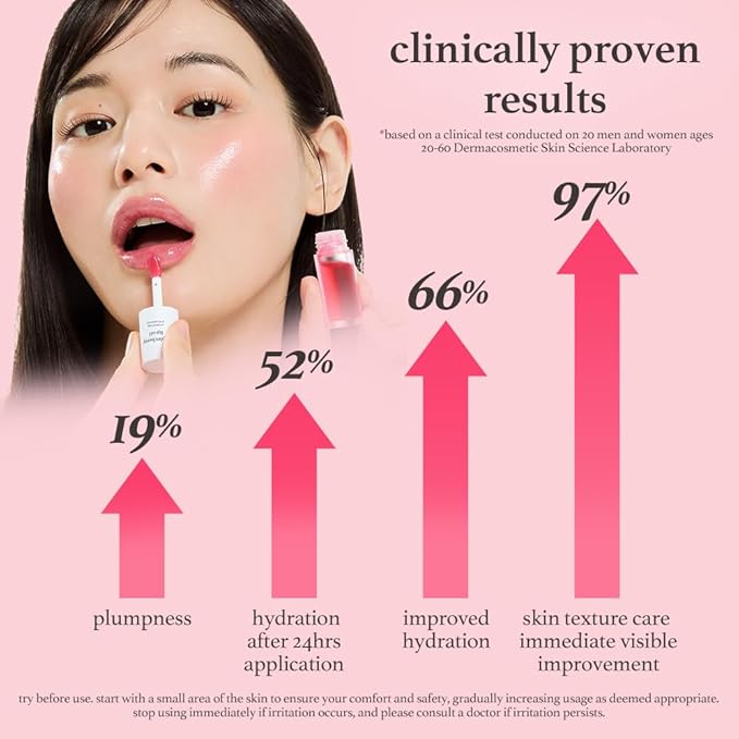 NOONI Korean Lip Oil - Applecherry - Plumping & Hydrating Tinted Lip Gloss