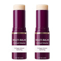 2Pcs Wrinkle Bounce Calcium Multi-Balm Stick, Collagen Moisturing Multi Balm, Wrinkle Core Stick for Under-Eye, Forehead, Neck Skin Care Line Hydrating, Firm & Plump