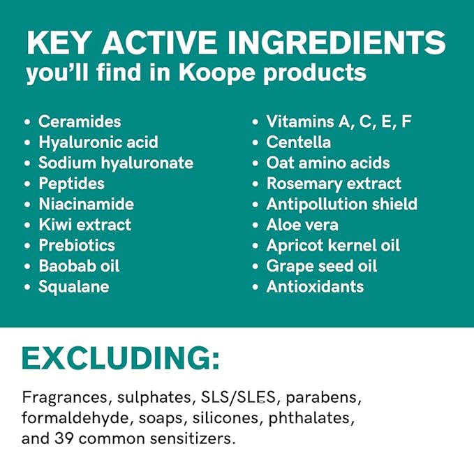 Koope Lightweight Face Moisturizer with Hyaluronic Acid, 1.69 fl oz