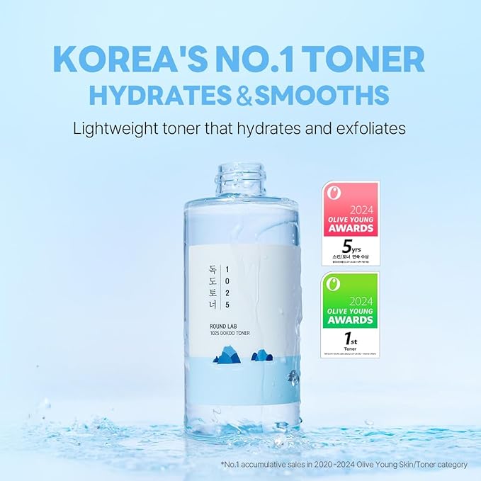 ROUND LAB 1025 Dokdo Toner 16.91 Fl Oz