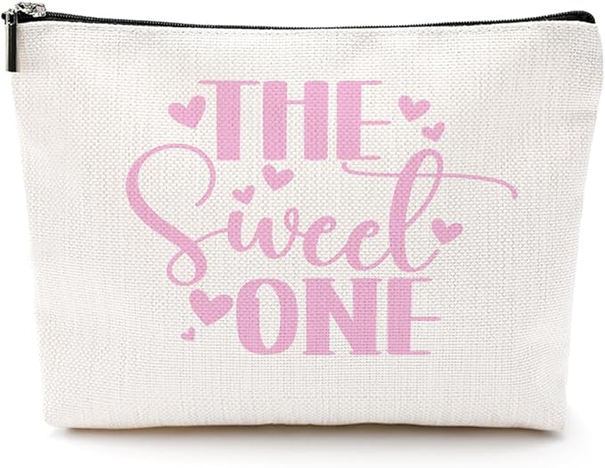 CQM Funny Girls Weekend Gifts Girls Trip 2025 Makeup Bag, Cosmetic Case, Pink, Fashion Pattern, Waterproof, Zipper Pouch, 9.6 x 7.4 inches, Perfect for Travel, Makeup, Gift for Women