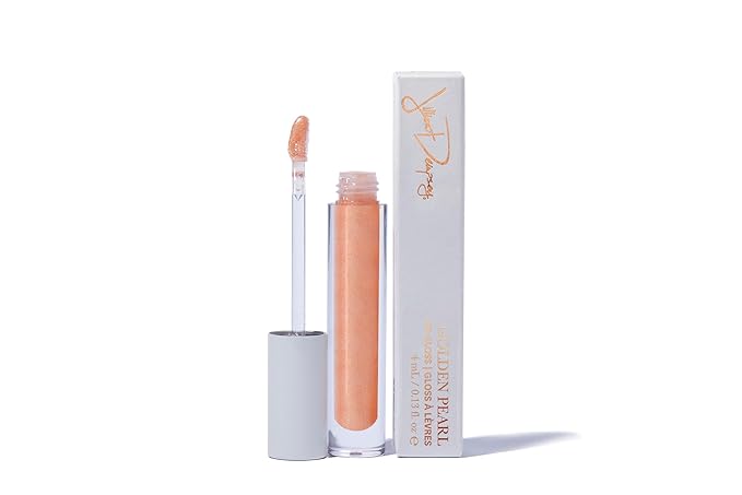 Jillian Dempsey Lip Gloss, Hydrating Plumping High-Shine, Golden Pearl
