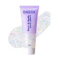 DAGEDA Rainbow Body Glitter Gel, Sparkly Hair Face Glitter Makeup