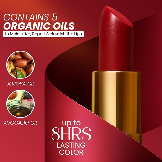 Essence Of Argan Lipstick (Cabernet)