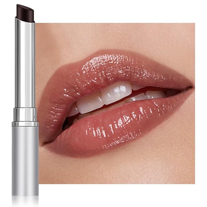 QIDSTERS Honey Lipstick Tinted Lip Balm, Sheer Hydrating Lip Stain for All Skin Tones, Natural Lightweight Lips Gloss Makeup for Women, Vegan & Cruelty-Free,00