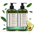 COMMON GROUND Natural Moisturizing Body Wash for Sensitive Skin, pH 5.5