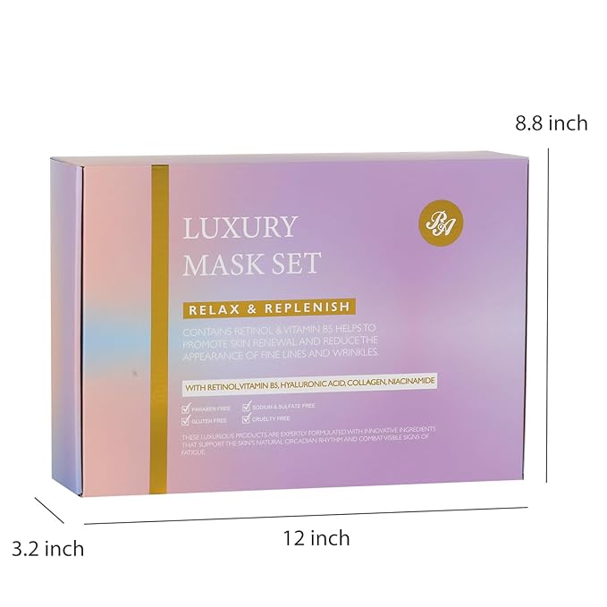 55 Pcs Mothers Day Gift for Mom, Face Sheet Masks Gift Basket Set for Women, Hydrating Skin Care Kit, Home Spa Kit Gift, Face Serum, Gel Eye Mask, Christmas, Birthday, Anniversary, Wife, Mom