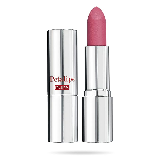 PUPA Milano Petalips Soft Matt Lipstick - Lightweight And Imperceptible - Provides Color With Buildable Intensity - Combines Comfort Of A Balm With A Matte Finish - 009 Soft Cyclamen - 0.123 Oz