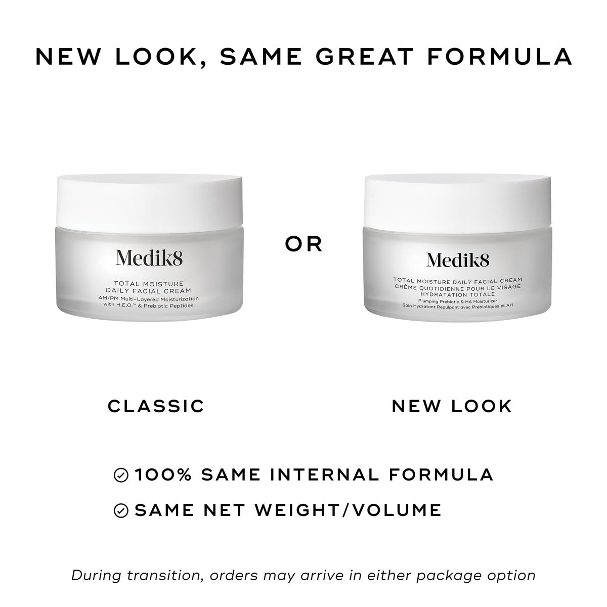 Medik8 Total Moisture Daily Facial Cream - Hydrating Peptide Face Moisturizer with Hyaluronic Acid - Face Cream Supports Skin Barrier - 1.6 oz