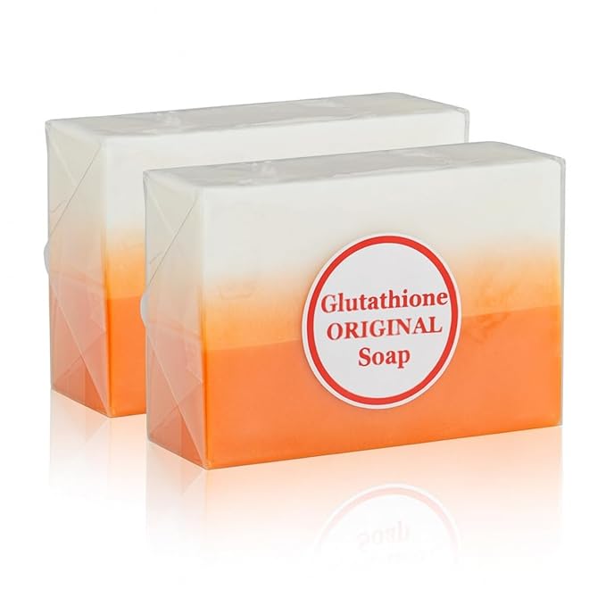 Relumins Glutathione Soap Bars - New Year, New You Deep Cleansing & Hydrating Soap for Smooth, Refreshed Skin - Gentle Exfoliating Formula for Face & Body - 2 x 150g Bars