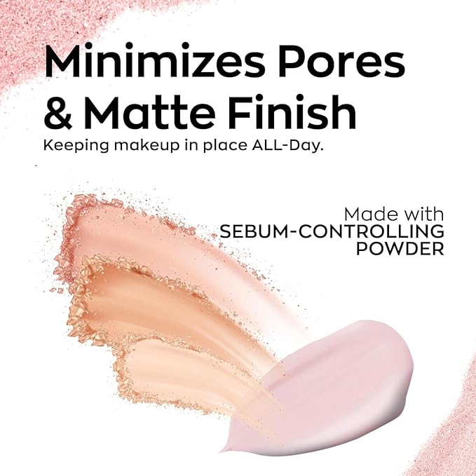 Elizabeth Mott Thank Me Later Primer & Setting Spray Bundle – Pore Minimizer for Face, Smoothing Soft Matte Finish Face Primer & Hydrating Setting Spray for Long-Lasting Makeup – 30g + 95ml