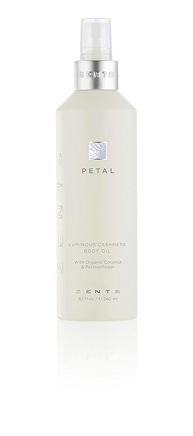 Zents Luminous Cashmere Body Oil (Petal Fragrance) 8 fl oz