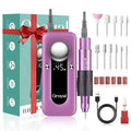 Electric Nail Drill Professional 45000RPM Cordless Electric Nail File Pink