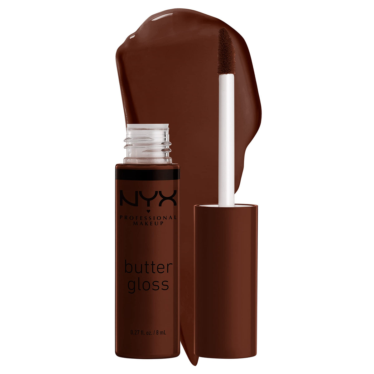 NYX PROFESSIONAL MAKEUP Butter Gloss, Non-Sticky Lip Gloss - Red Velvet (Deep Red)
