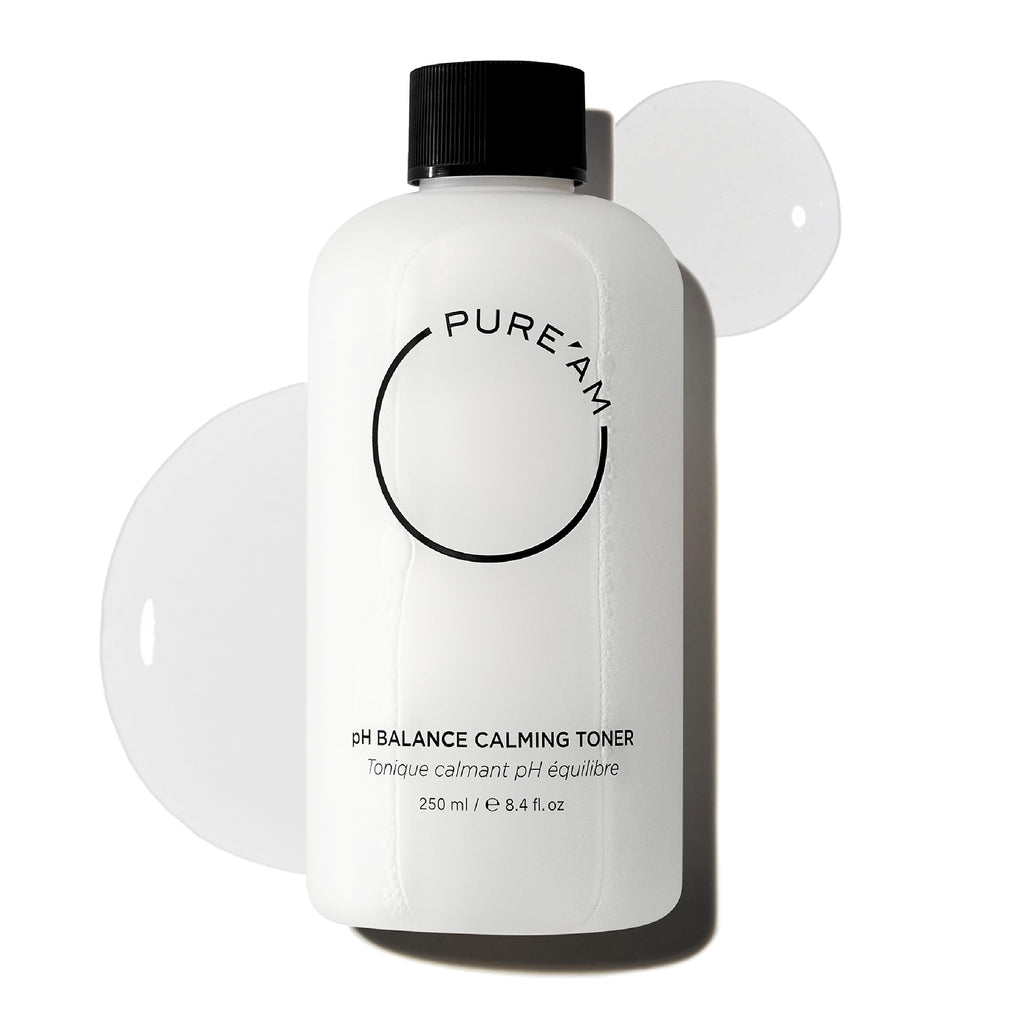 PURE'AM pH Balance Calming Toner for All Skin Types, 8.4 fl. oz, 250ml