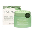 Farmacy Sensitive Skin Makeup Remover Cleansing Balm - Green Clean Waterproof Makeup Remover Balm + Oil Cleanser for Face - Melts Make Up + SPF - Hydrates + Softens Skin - Fragrance-Free (100ml)